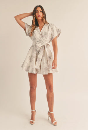 Amable Floral Dress