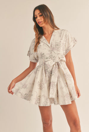 Amable Floral Dress