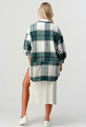 Green Plaid Jacket
