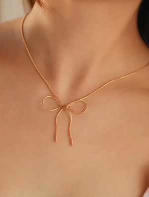 Bowknot Necklace