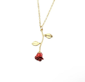 Red Rose Necklace