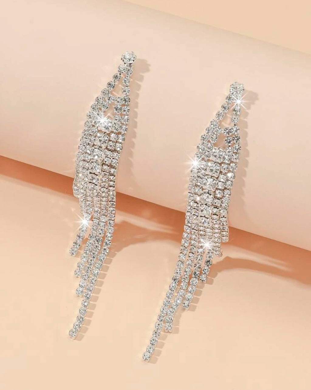 Ladder Diamond Earrings