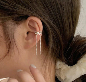 Bow Ear Cuff Earrings