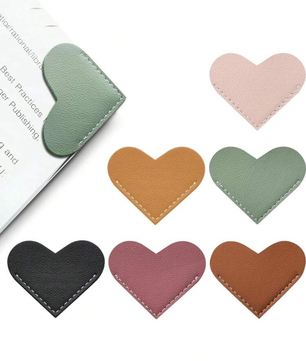 Heart-Shaped Bookmark