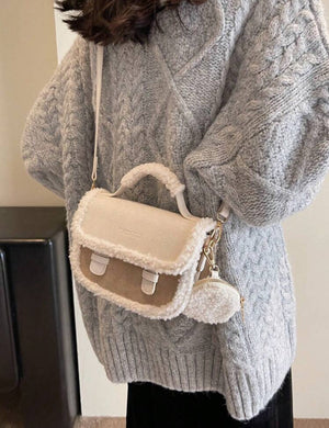 Ellie Furry Handbag