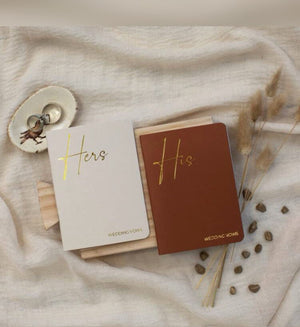 His & Hers Vow Book