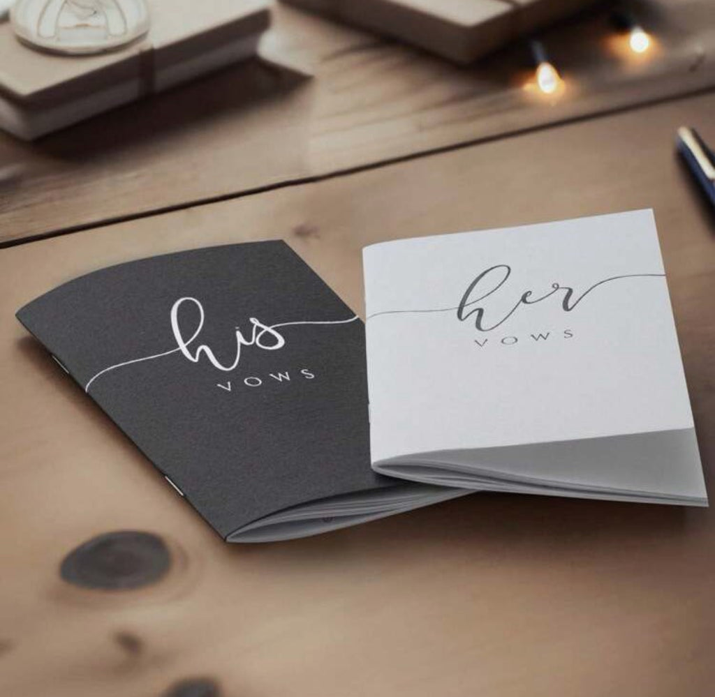 His & Hers Vow Book