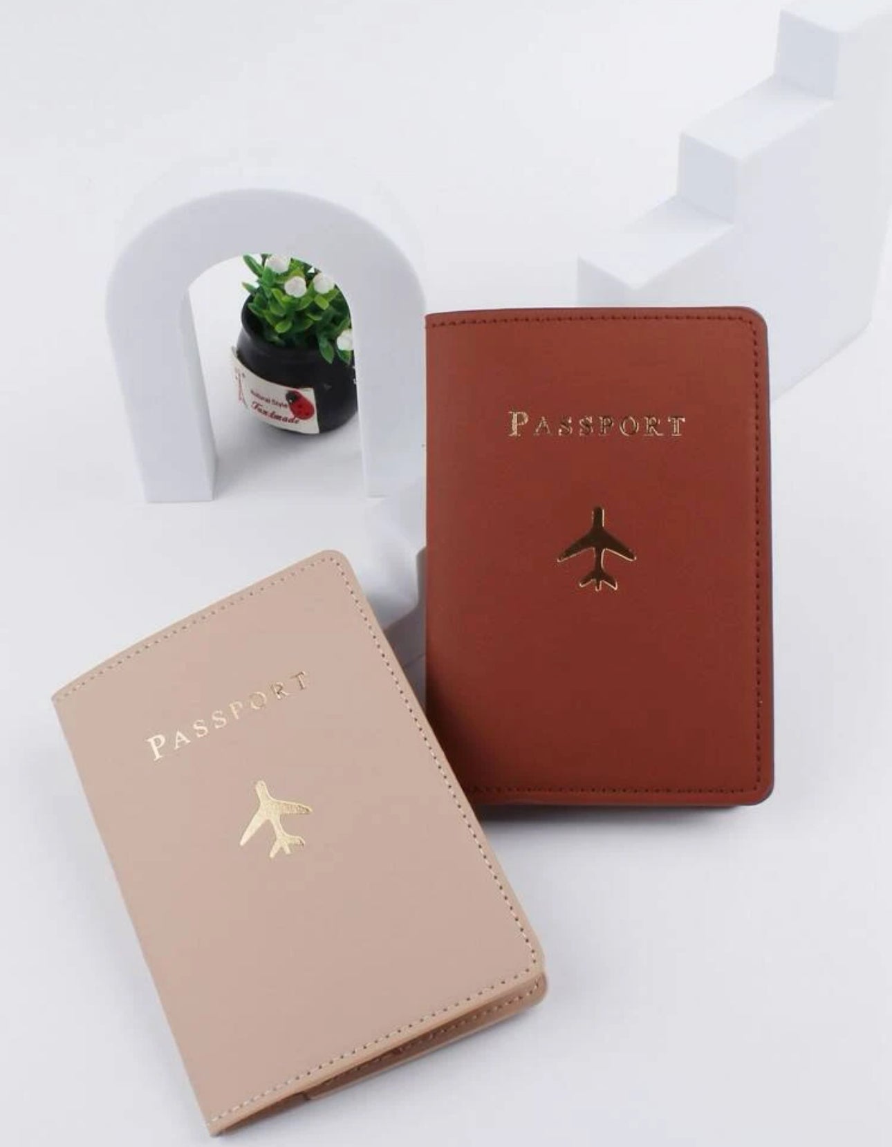 World Map Passport Holder