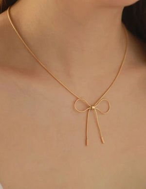 Bowknot Necklace