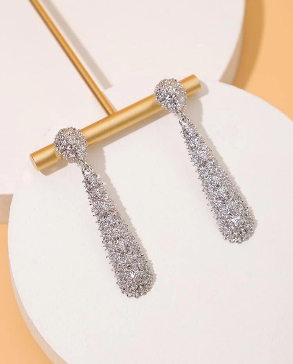 Geometric Drop Earring