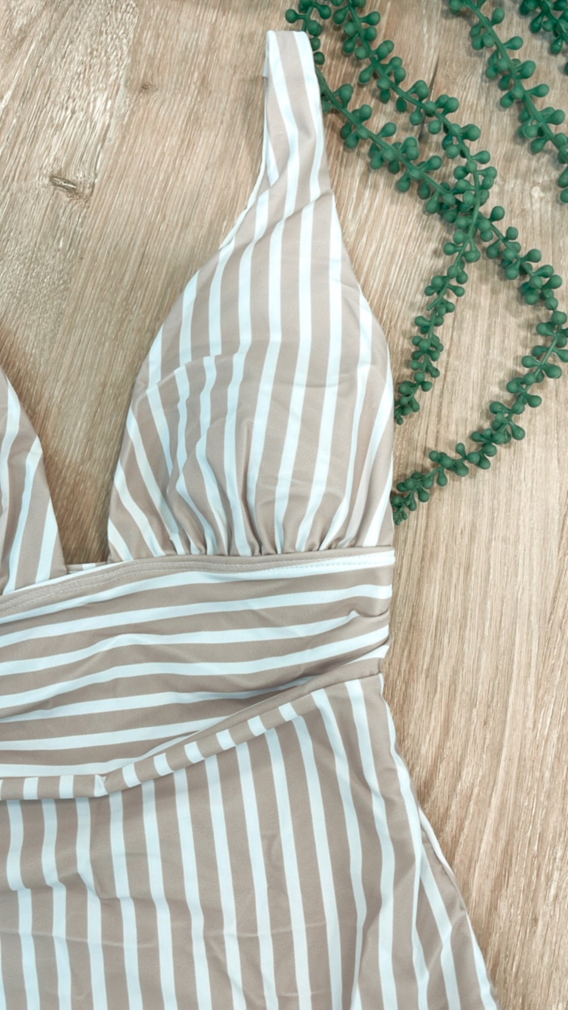Striped Classy Swimsuit