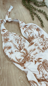 Vintage Tropical Swimsuit