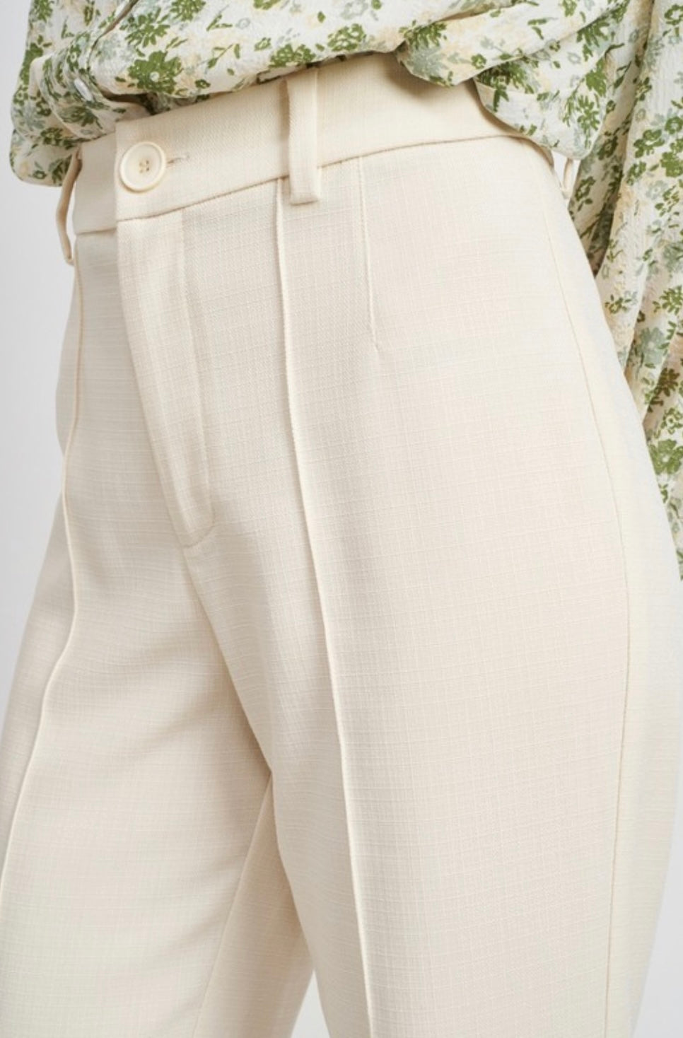 HIGH RISE STRAIGH LEG PANT