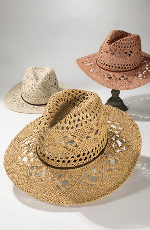 Handweaving Open-Weave Panama Hat