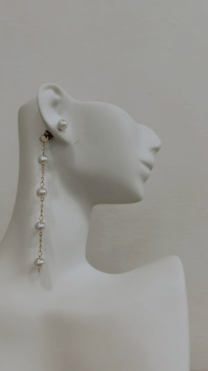 Waterfall Pearl Earring