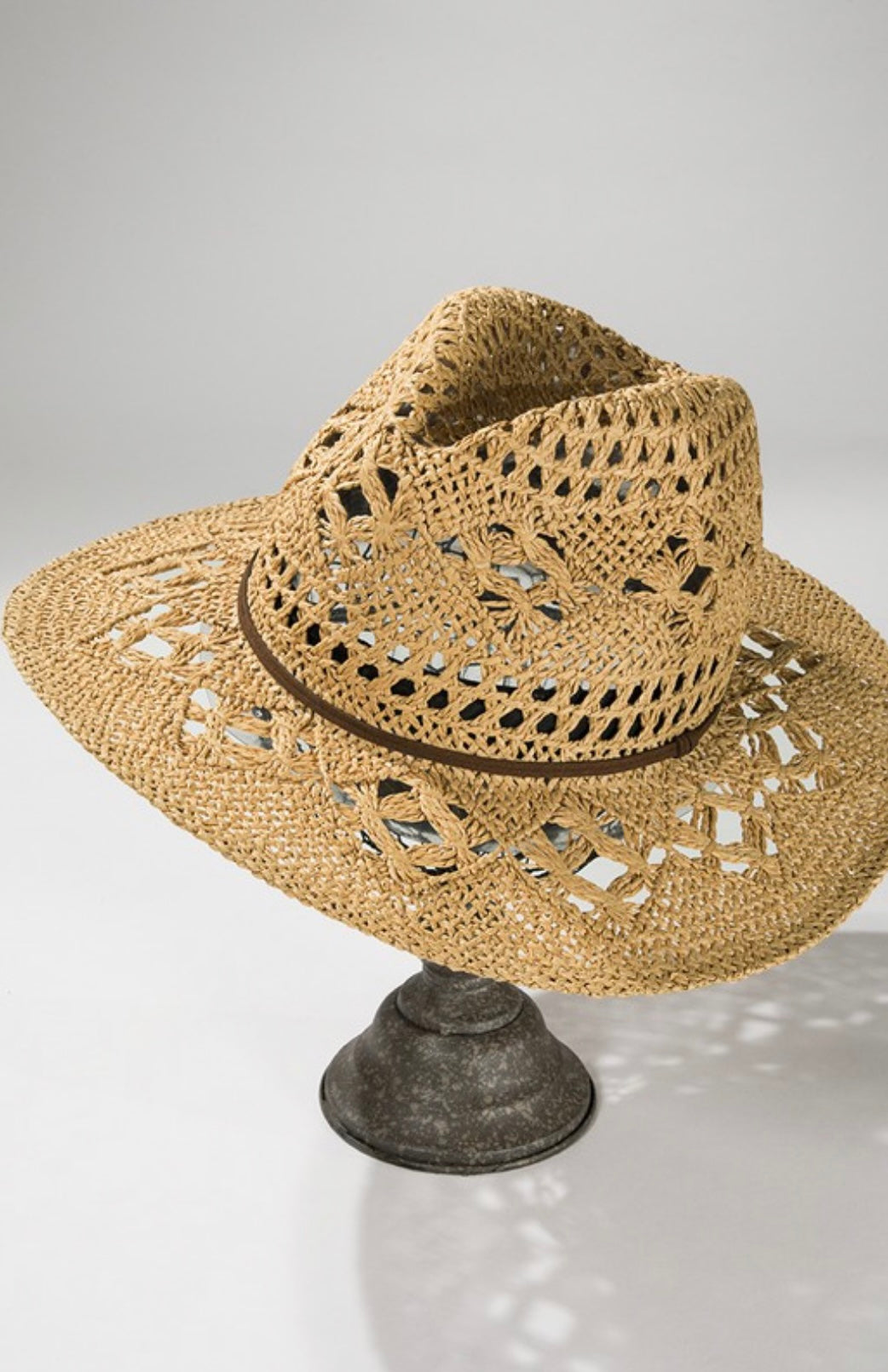 Handweaving Open-Weave Panama Hat