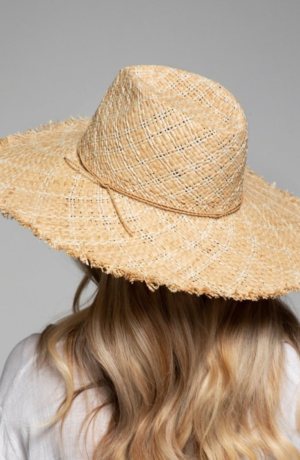 Woven Raffia Sun Hat