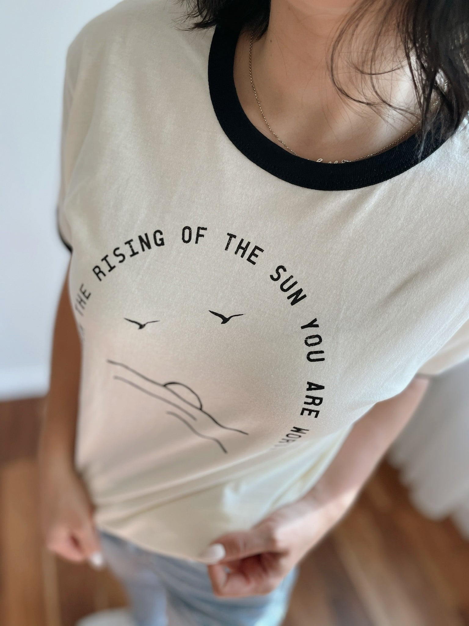 From The Rising Of The Sun Youre Worthy-Tee