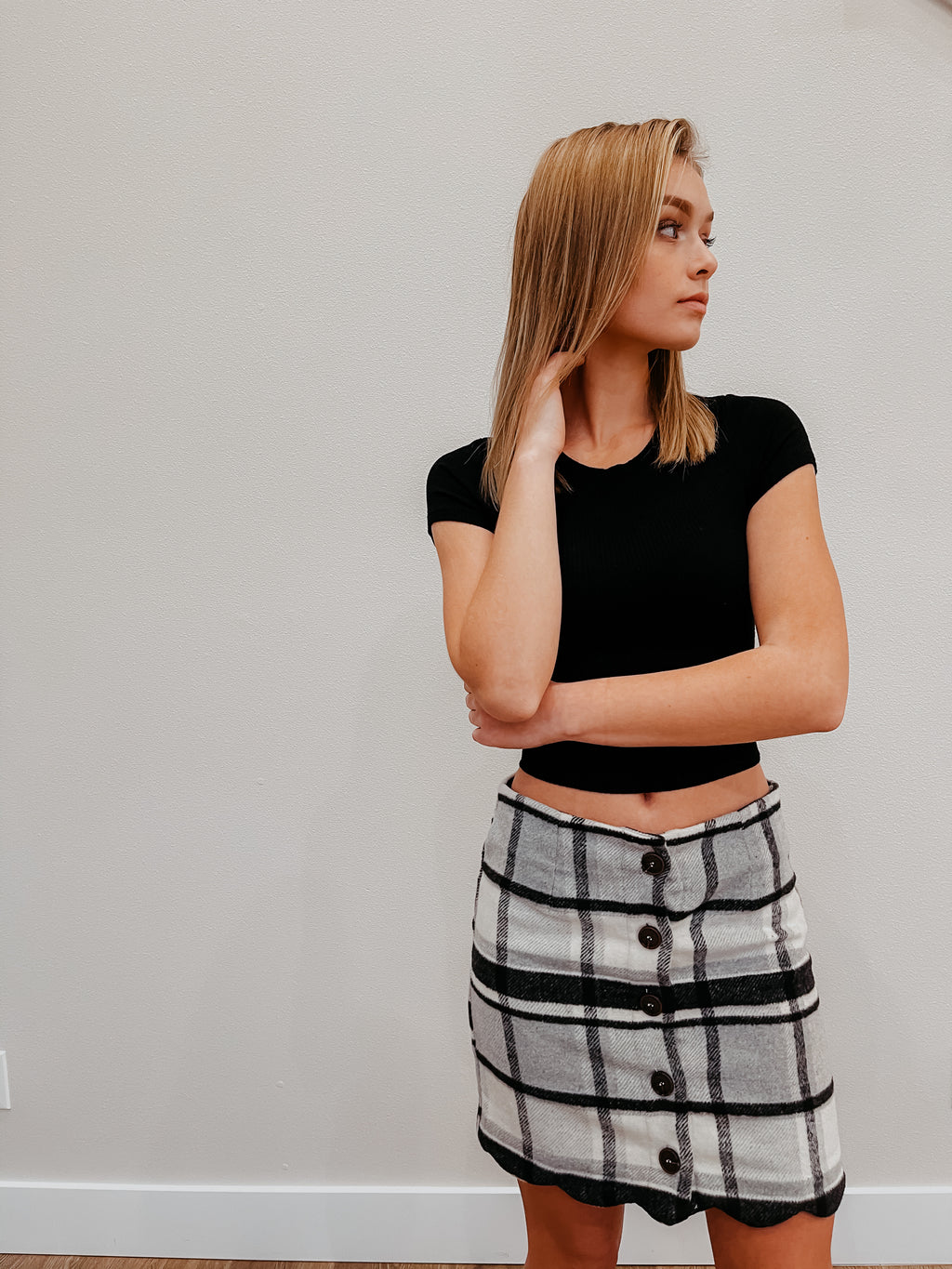 Plaid Skirt