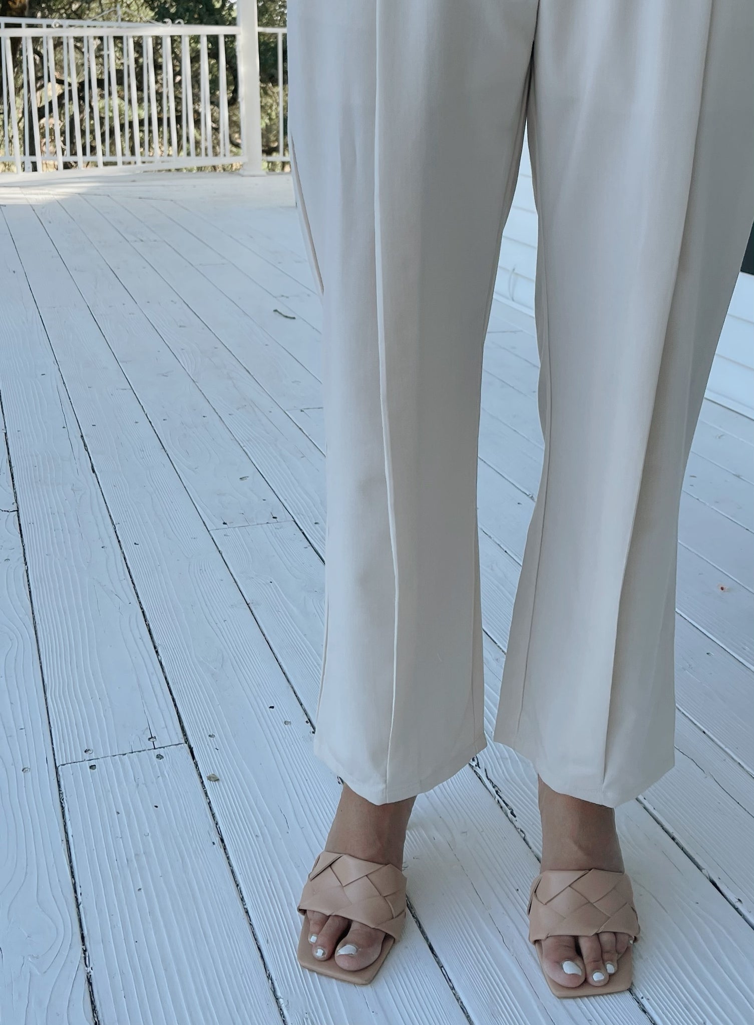 High Waisted Trousers