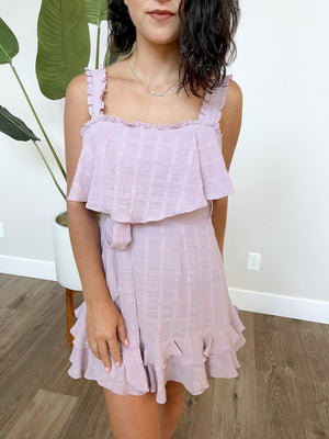 Sleeveless Ruffle Dress