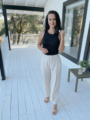 High Waisted Trousers
