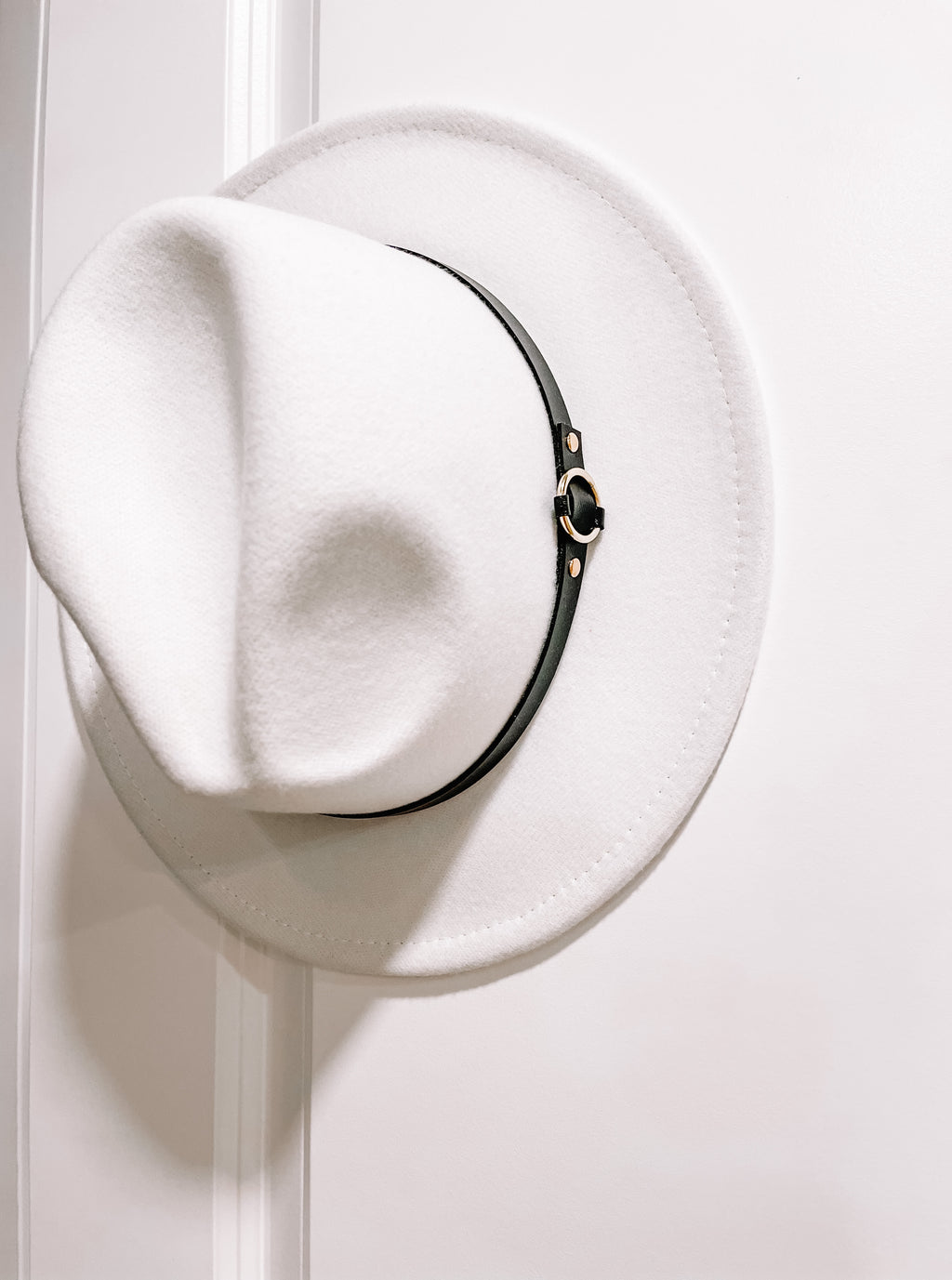 White Panama Hat