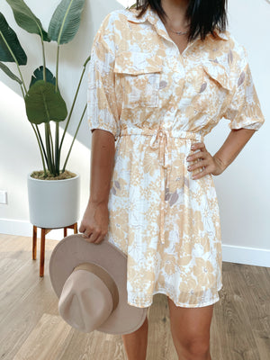 Floral Printing Dress