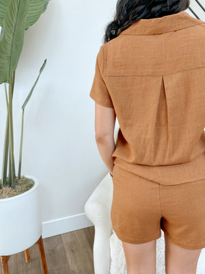 Teresa Linen Two Piece Set
