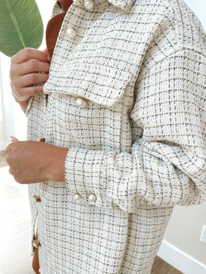 Pearl Plaid Jacket