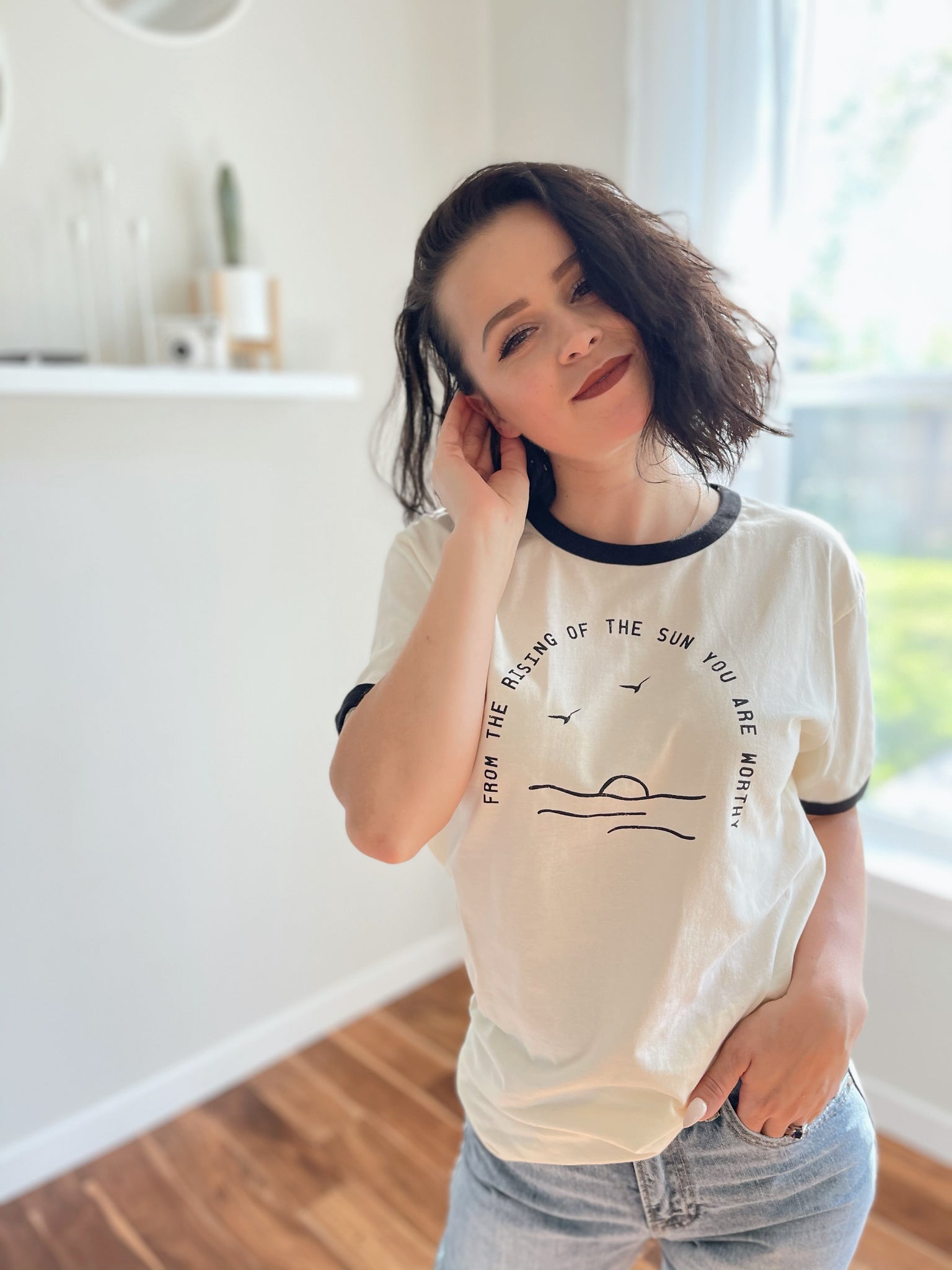 From The Rising Of The Sun Youre Worthy-Tee