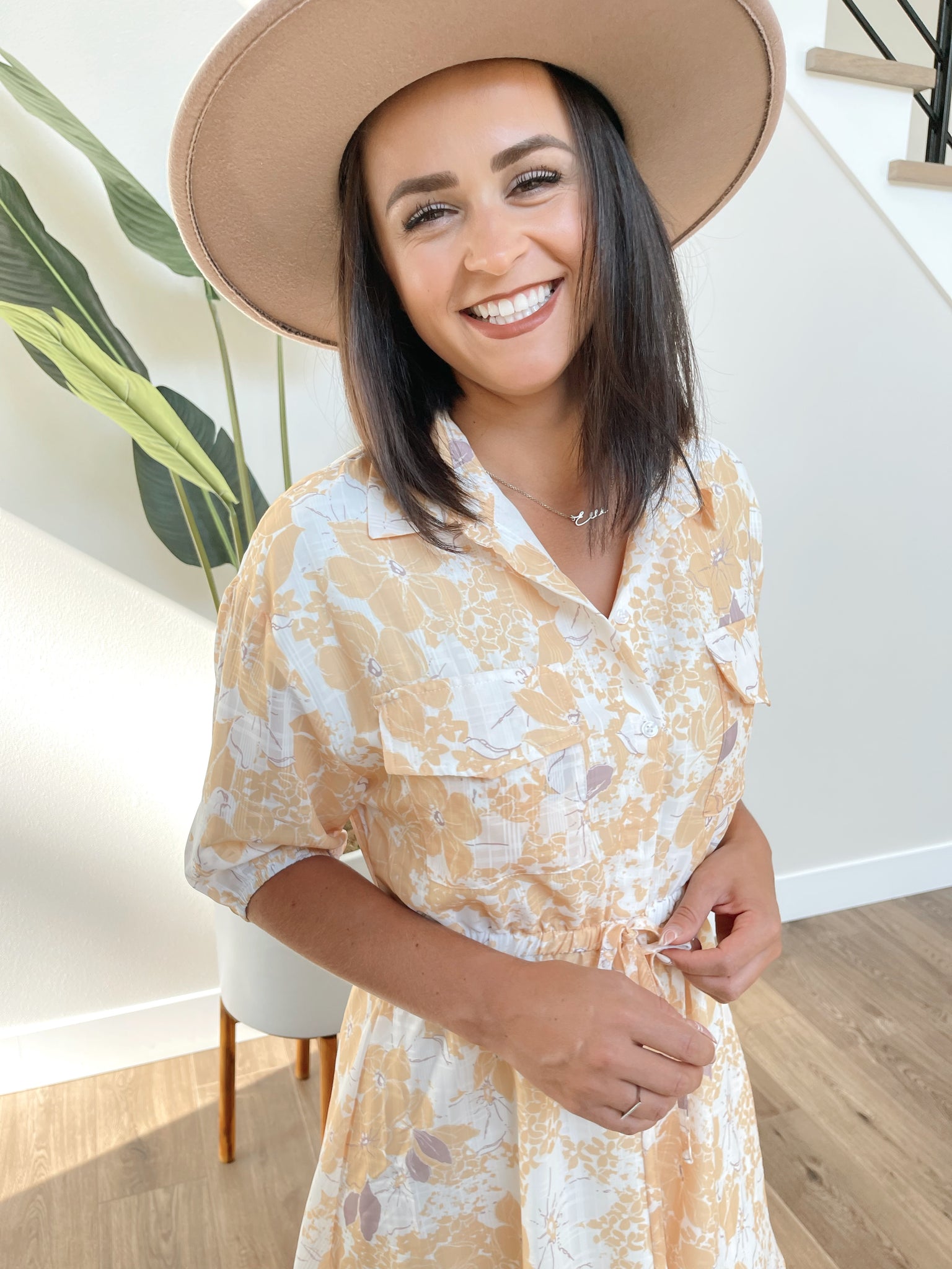 Floral Printing Dress
