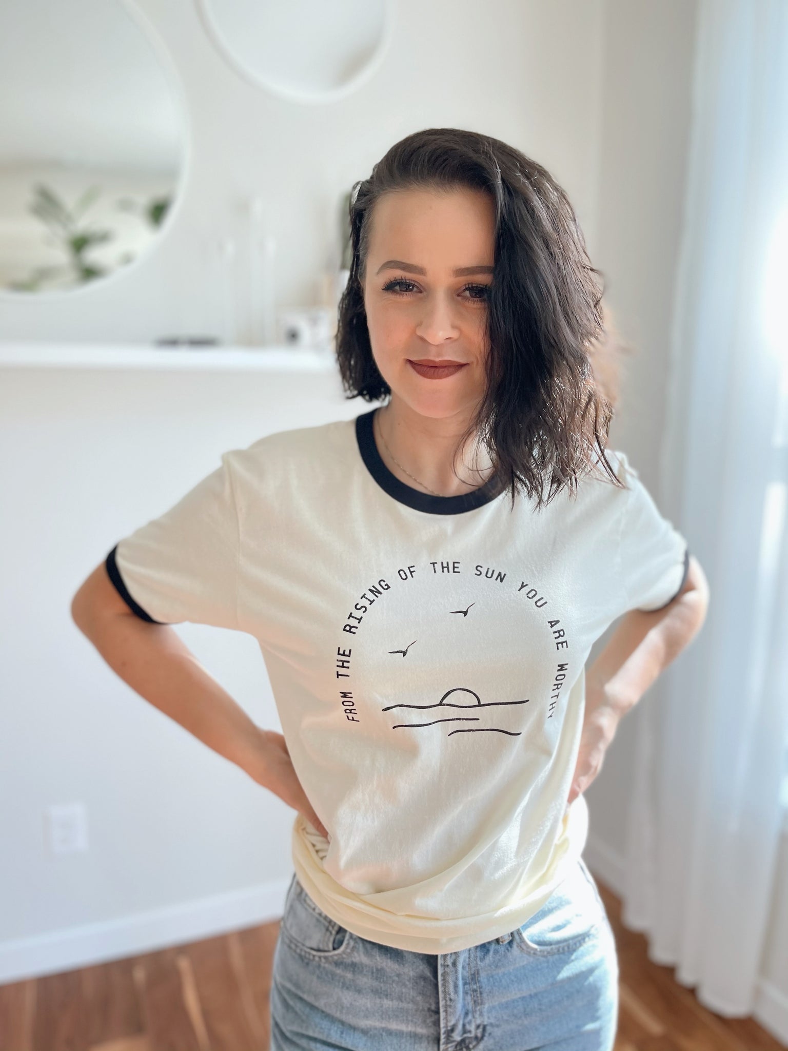 From The Rising Of The Sun Youre Worthy-Tee