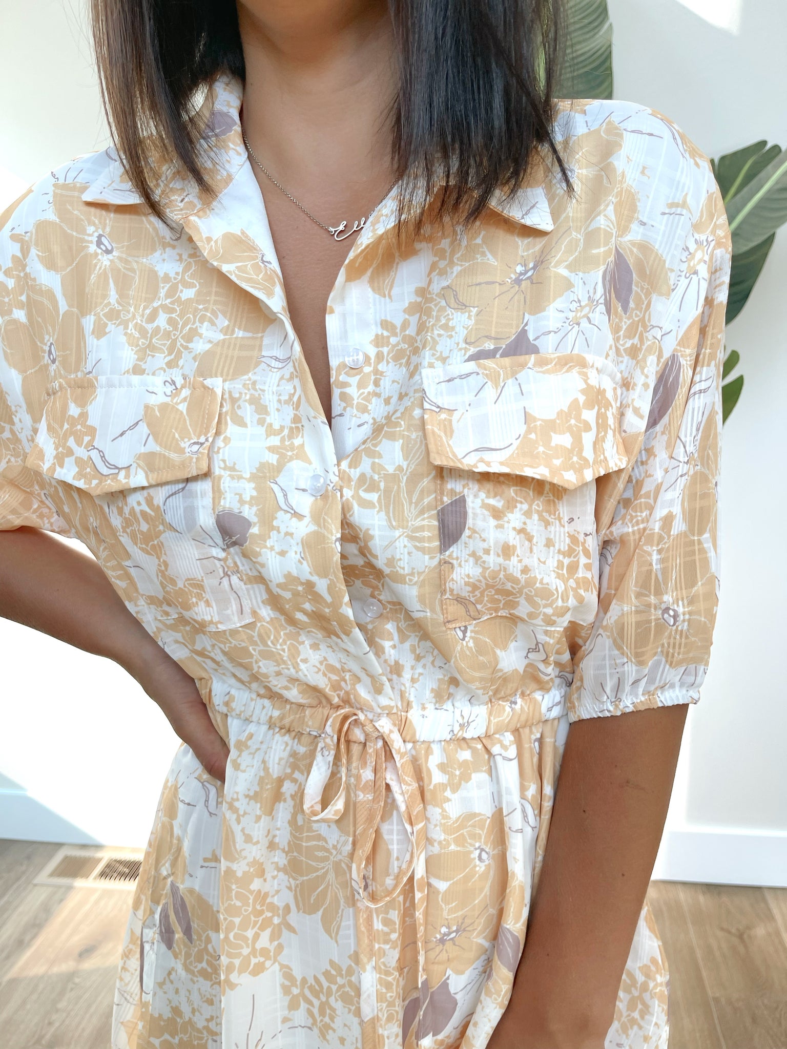 Floral Printing Dress