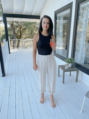High Waisted Trousers