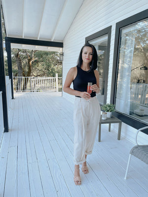 High Waisted Trousers