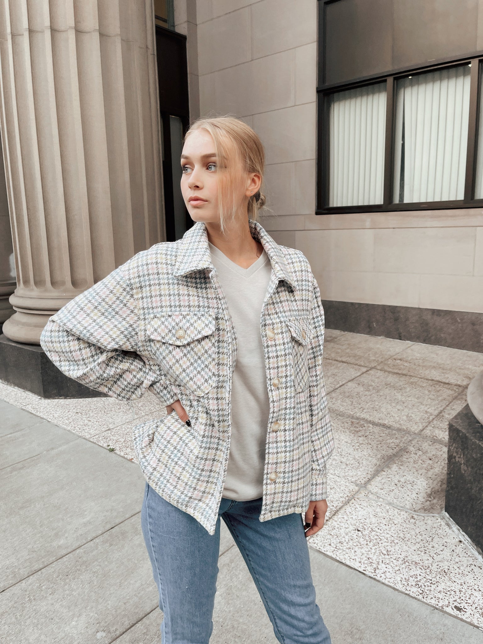 Houndstooth Jacket