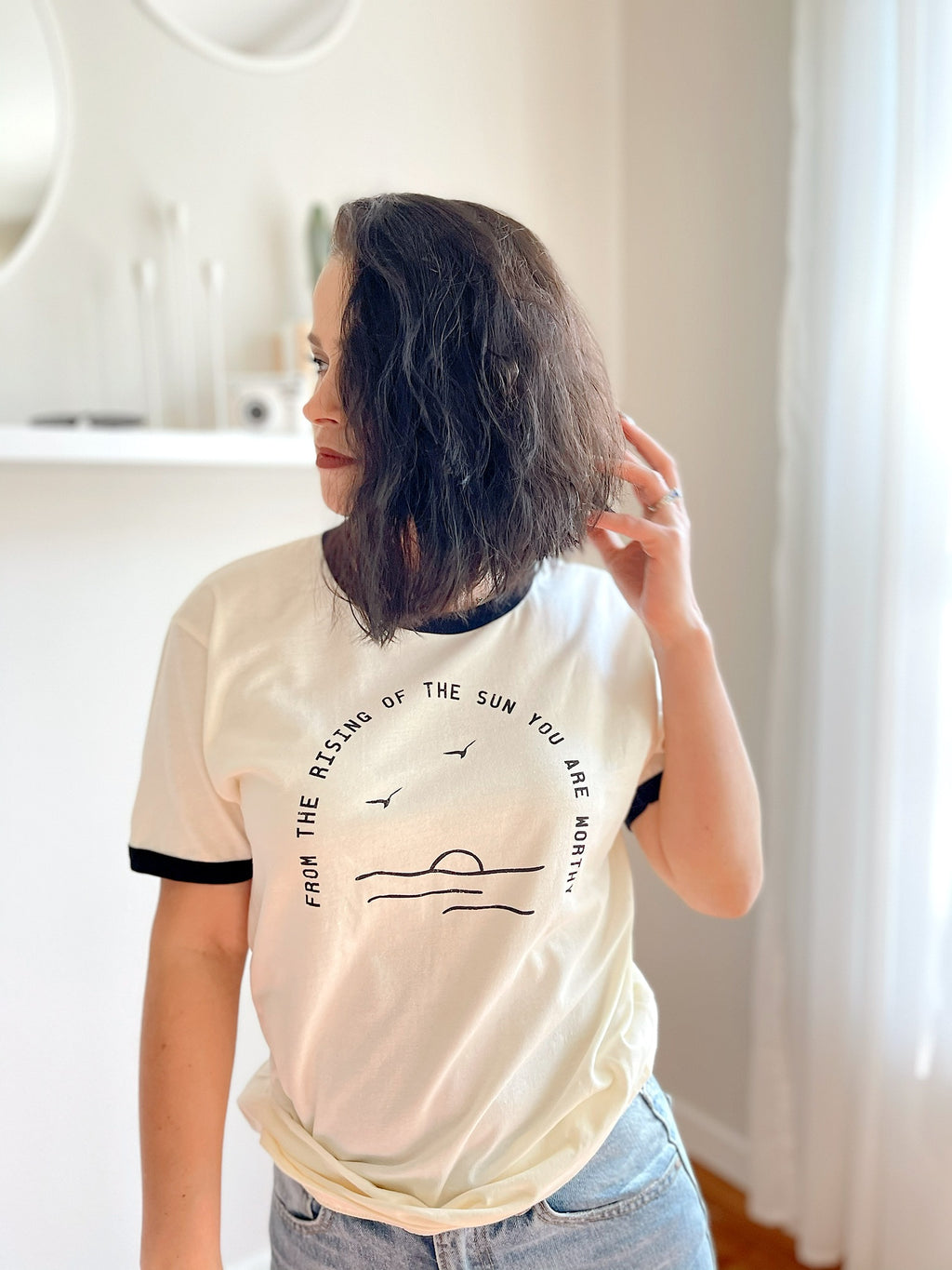 From The Rising Of The Sun Youre Worthy-Tee