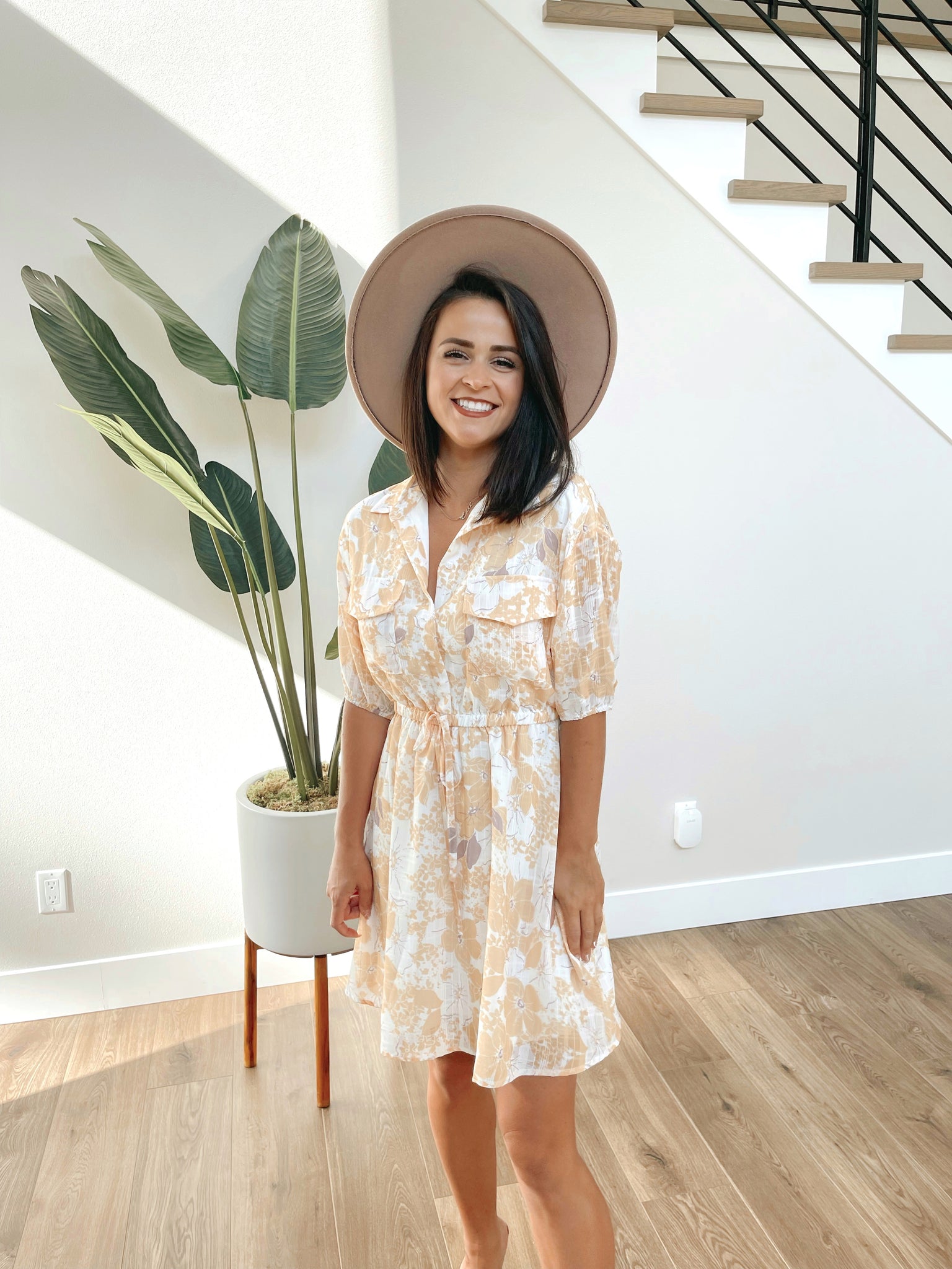 Floral Printing Dress