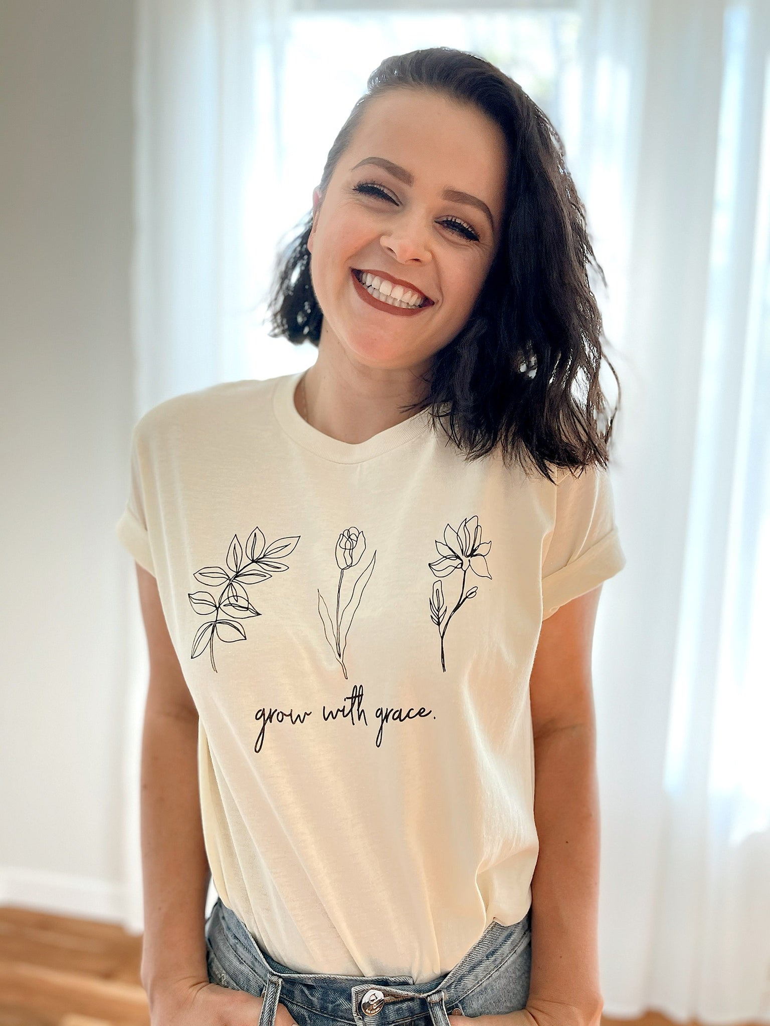 Grow With Grace-Tee