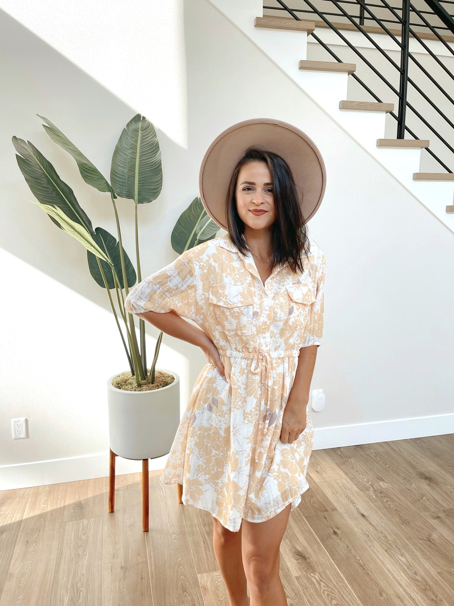 Floral Printing Dress
